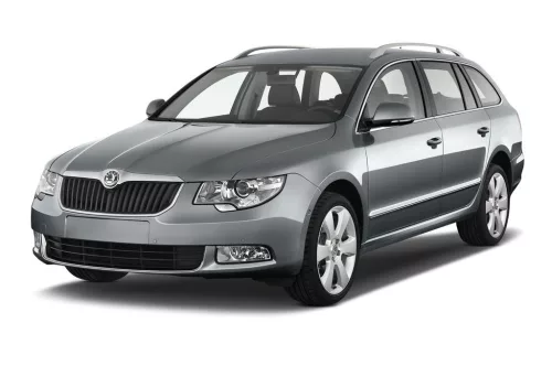 SKODA SUPERB II. (3T) KOMBI OCHRANNÁ PLACHTA NA AUTO (2008-2015)