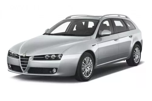 Alfa Romeo 159 2005-2011 (sportwagon, so strešnými lyžinami) HAKR STREŠNÝ NOSIČ