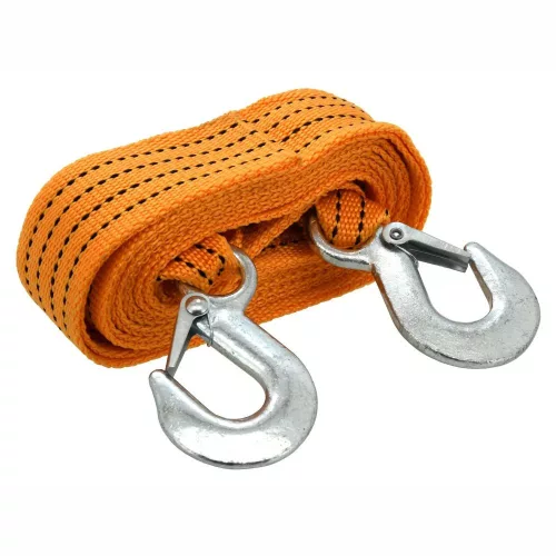 Ťažné lano Compass - 3T - karabína, ploché prevedenie