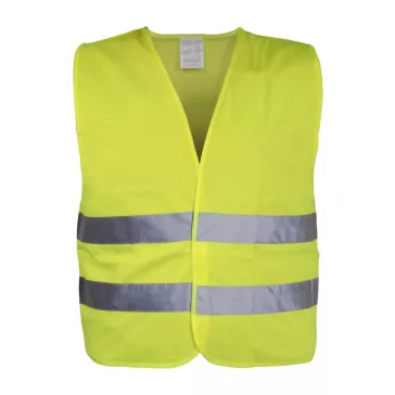 Reflexná vesta - XXL, žltá, 130g