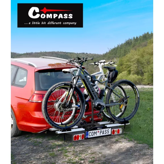 Nosič bicyklov na ťažné zariadenie E-BIKE TÜV 2