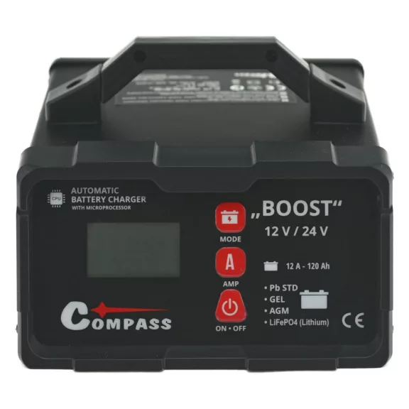 Compass nabíjačka autobatérií 5–120 Ah (12/24 V)