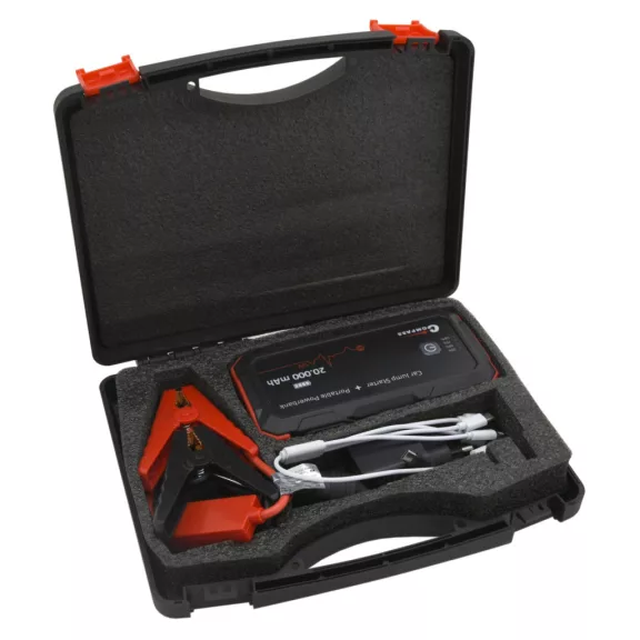 Compass powerbanka s funkciou JUMP STARTER (20 000 mAh, 2000 A)