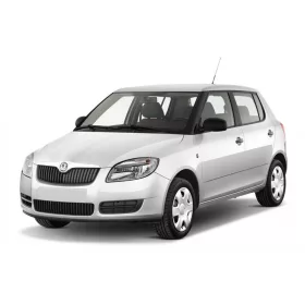 -SKODA FABIA II. (5J) (2007-2014) 3D GUMOVÉ ROHOŽE