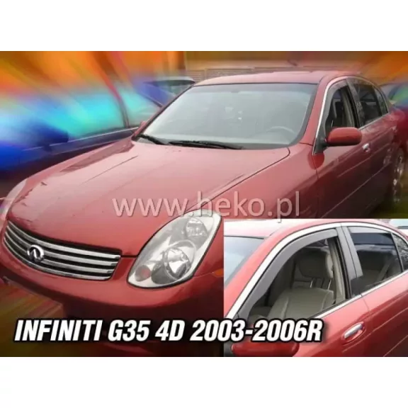 INFINITI G35 DEFLEKTORY (2007-2013)