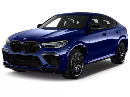 BMW X6 III G06 2019-> PRAHOVÉ LIŠTY BLUE '' HYBRID ''(4 ks) - LESKLÁ ČIERNA - AVISA