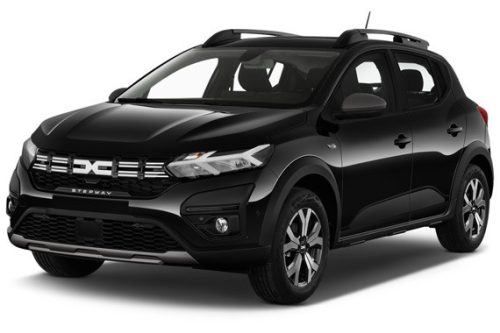 DACIA SANDERO III Stepway hatchback 5D 2020-> PRAHOVÉ LIŠTY "Lines" (4 ks) - SATÉNOVÁ STRIEBORNÁ - AVISA