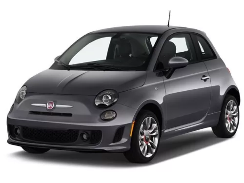 FIAT 500 hatchback 3D FL2015-> PRAHOVÉ LIŠTY "Lines" (2ks) - SATÉNOVÁ STRIEBORNÁ - AVISA