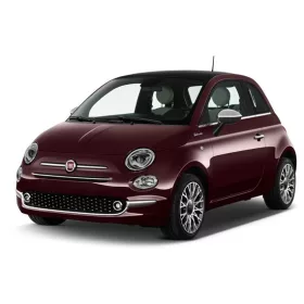   FIAT 500 Hybrid 2020-> PRAHOVÉ LIŠTY "Lines" (2ks) - SATÉNOVÁ STRIEBORNÁ - AVISA