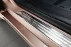 FIAT 500 hatchback 3D FL2015-> PRAHOVÉ LIŠTY "Lines" (2ks) - SATÉNOVÁ STRIEBORNÁ - AVISA