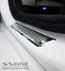 MERCEDES C Class W206 2021-> ZADNÉ PRAHOVÉ LIŠTY (2ks) - LESKLÁ STRIEBORNÁ - AVISA