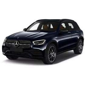   MERCEDES GLC / GLC Coupe 2015-2019, FL2019-> ZADNÉ PRAHOVÉ LIŠTY (2ks) - LESKLÁ STRIEBORNÁ - AVISA