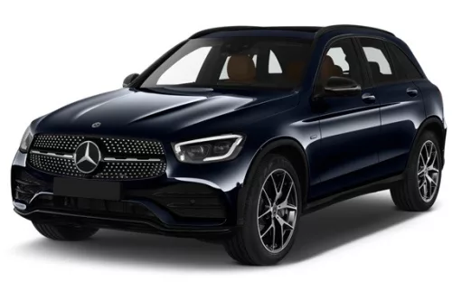 MERCEDES GLC / GLC Coupe 2015-2019, FL2019-> ZADNÉ PRAHOVÉ LIŠTY (2ks) - LESKLÁ STRIEBORNÁ - AVISA