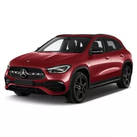   MERCEDES GLA II H247 2019-> ZADNÉ PRAHOVÉ LIŠTY (2ks) - LESKLÁ STRIEBORNÁ - AVISA
