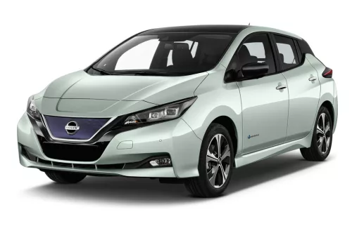 NISSAN LEAF II (2E1) 2017-2021, FL2021-> PRAHOVÉ LIŠTY '' E-POWER '' (4 ks) - LESKLÁ ČIERNA - AVISA