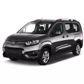   TOYOTA PROACE CITY VERSO 2019-> PRAHOVÉ LIŠTY "Special Edition" (2ks) - SATÉNOVÁ STRIEBORNÁ - AVISA