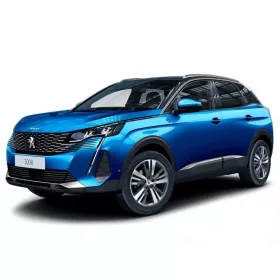   PEUGEOT 3008 hybrid 2021 PRAHOVÉ LIŠTY "Special Edition" (CHRÓMOVÝ NÁRAZNÍK) (4 ks) - ČIERNA - AVISA