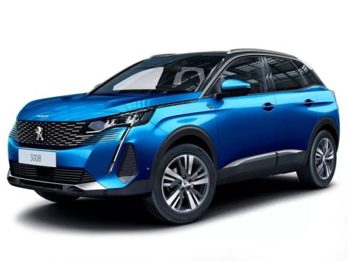 PEUGEOT 3008 hybrid 2021 PRAHOVÉ LIŠTY "Special Edition" (CHRÓMOVÝ NÁRAZNÍK) (4 ks) - ČIERNA - AVISA