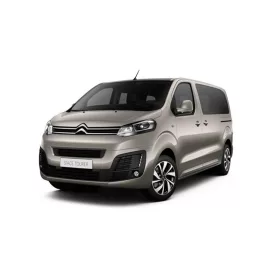   CITROEN SPACE TOURER 2016-> PRAHOVÉ LIŠTY "Embossed rectangles" (2ks-PREDNÉ) - ČIERNA - AVISA