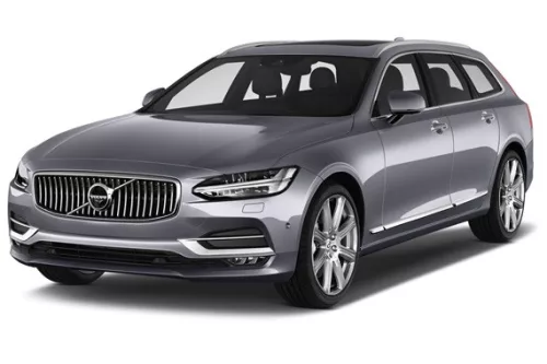 VOLVO V90 Cross Country 2016-> PRAHOVÉ LIŠTY BLUE '' HYBRID '' (4 ks) - LESKLÁ ČIERNA - AVISA