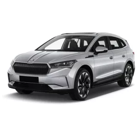   SKODA ENYAQ IV 2020-> PRAHOVÉ LIŠTY "Special Edition" (CHRÓMOVÝ NÁRAZNÍK) (4 ks) - ČIERNA - AVISA