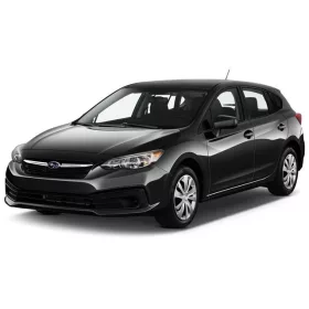   SUBARU IMPREZA V (GT) 5D FL2017-> PRAHOVÉ LIŠTY "Sportline" GRAVÍROVANÉ - SATÉNOVÁ STRIEBORNÁ - AVISA