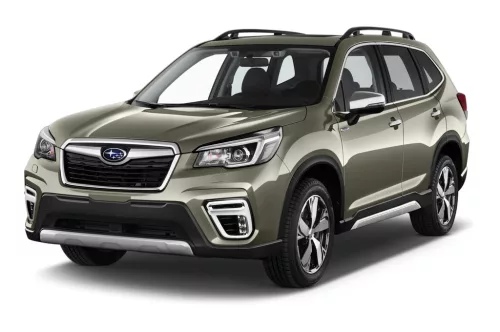 SUBARU FORESTER V suv 2018-2024 PRAHOVÉ LIŠTY "Special Edition" (CHRÓMOVÝ NÁRAZNÍK) (2ks) - ČIERNA - AVISA