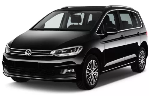 VOLKSWAGEN TOURAN III 2015-> PRAHOVÉ LIŠTY "Special Edition" (4 ks) - SATÉNOVÁ STRIEBORNÁ - AVISA