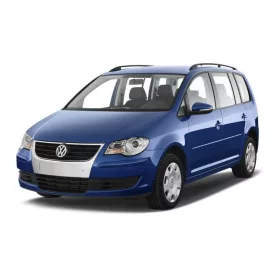   VOLKSWAGEN TOURAN II (GP2) 2006-2015 PRAHOVÉ LIŠTY "Exclusive" (4 ks) - SATÉNOVÁ STRIEBORNÁ - AVISA