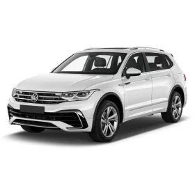   VOLKSWAGEN TIGUAN II ALLSPACE 2017-2020, FL2020-> PRAHOVÉ LIŠTY BLUE '' HYBRID '' (4 ks) - LESKLÁ ČIERNA - AVISA