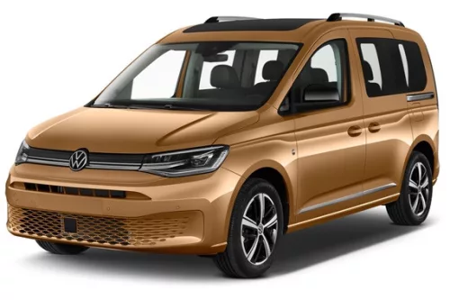 VOLKSWAGEN CADDY CARGO IV furgon 2020-> PRAHOVÉ LIŠTY BLUE '' E-POWER '' (2ks) - LESKLÁ ČIERNA - AVISA