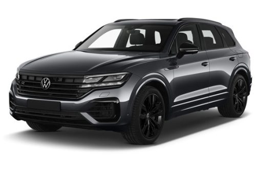 VOLKSWAGEN TOUAREG III 2018-> PRAHOVÉ LIŠTY BLUE '' HYBRID '' (4 ks) - LESKLÁ ČIERNA - AVISA