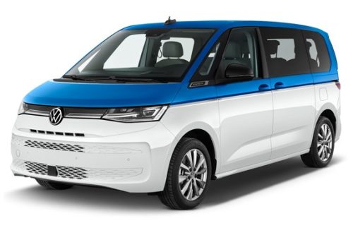 VOLKSWAGEN MULTIVAN T7 2021-> PRAHOVÉ LIŠTY "HYBRID" (4 ks) - LESKLÁ ČIERNA - AVISA
