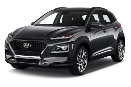 HYUNDAI KONA 2017-2020, FL2020-> PRAHOVÉ LIŠTY BLUE '' HYBRID ''(4 ks) - LESKLÁ ČIERNA - AVISA