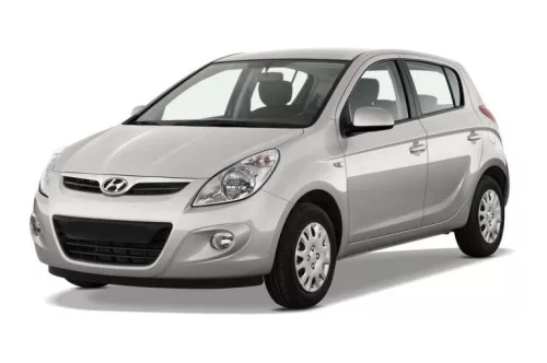 HYUNDAI i20 2009-> PRAHOVÉ LIŠTY "Line" (2ks) - SATÉNOVÁ STRIEBORNÁ - AVISA