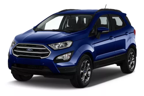 FORD ECOSPORT II crossover FL2017-> PRAHOVÉ LIŠTY "Special Edition" (CHRÓMOVÝ NÁRAZNÍK) (4 ks) - ČIERNA - AVISA