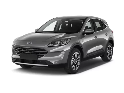 FORD KUGA III 2019-> PRAHOVÉ LIŠTY BLUE '' HYBRID '' (4 ks) - LESKLÁ ČIERNA - AVISA