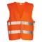 Reflexná vesta PRC - XXL, oranžová, 120g