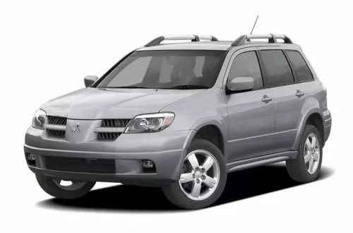 MITSUBISHI OUTLANDER VANIČKA DO KUFRA (2002-2007)