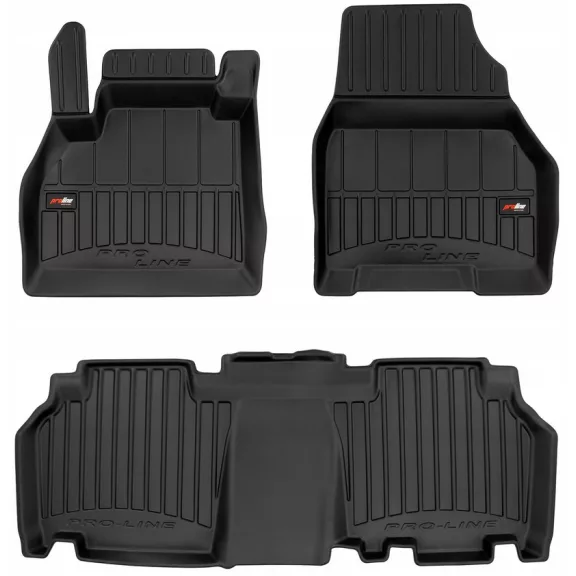 RENAULT KANGOO (2008-2020) GUMOVÉ ROHOŽE (3D PROLINE)