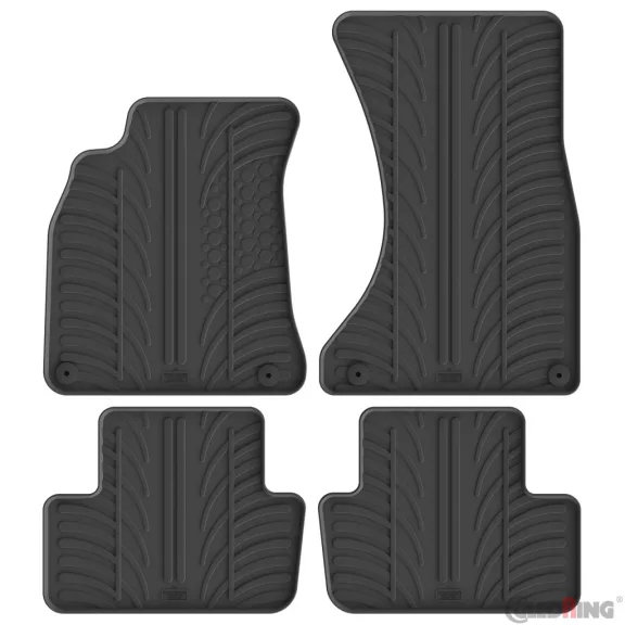 AUDI A4/S4/RS4 (B8) (2007-2015) GUMOVÉ ROHOŽE (PREMIUM DESING)