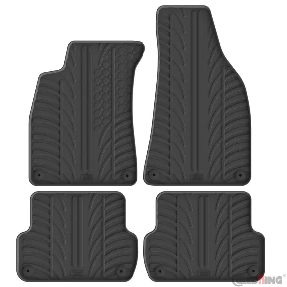 AUDI A4/S4/RS4 (B6/B7) (2001-2008) GUMOVÉ ROHOŽE (PREMIUM DESING)