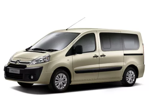 CITROEN JUMPY (8 - 9 MIESTNE) GUMOVÉ ROHOŽE (2007-2016)