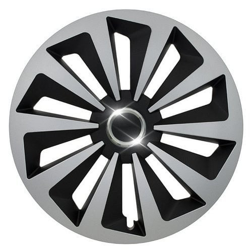 Puklice Compass Fox Ring MIX - silver/black - 16 col