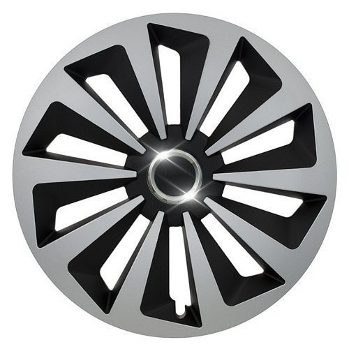 Puklice Compass Fox Ring MIX - silver/black - 13 col