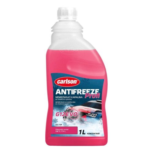 Chladiaca kvapalina do chladiča 1 l, –30 °C (ružová, G12 Evo, koncentrát).