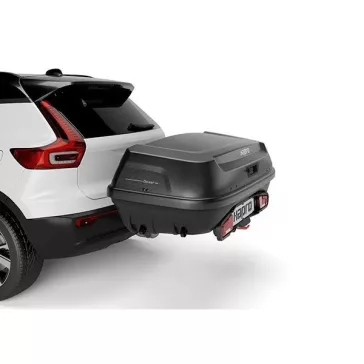   Prepravný box na ťažné zariadenie Hapro Boxer Hexagon L (420l, čierny)