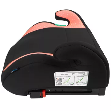 Podsedák Petex Max PLUS 355 ružový, ISO-FIX
