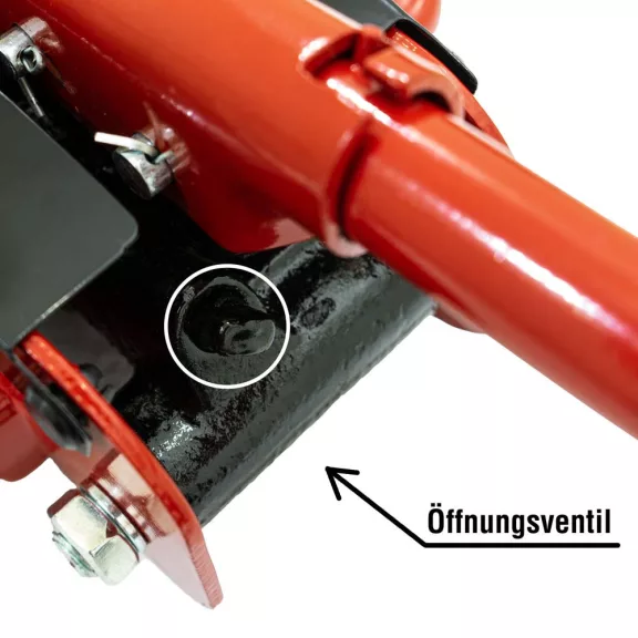 Hydraulický zdvihák Petex - 3T, červený