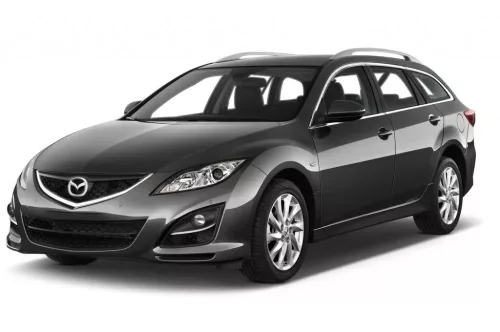 MAZDA 6 (GH) WAGON (combi) MOBILE GARAGE PLACHTA NA AUTO (2008-2012)